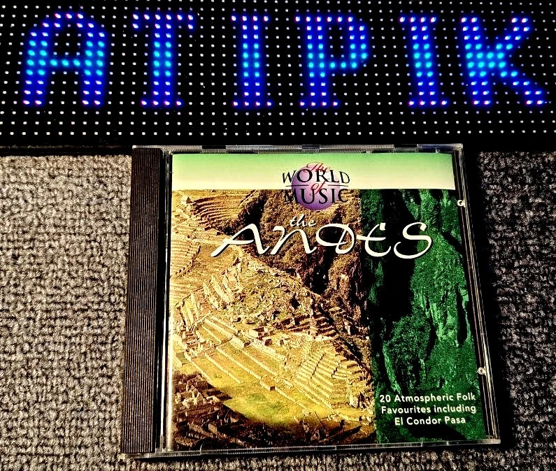 🦅 The World Of Music - The Andes - El Condor Pasa - 20 Titres  Rare !